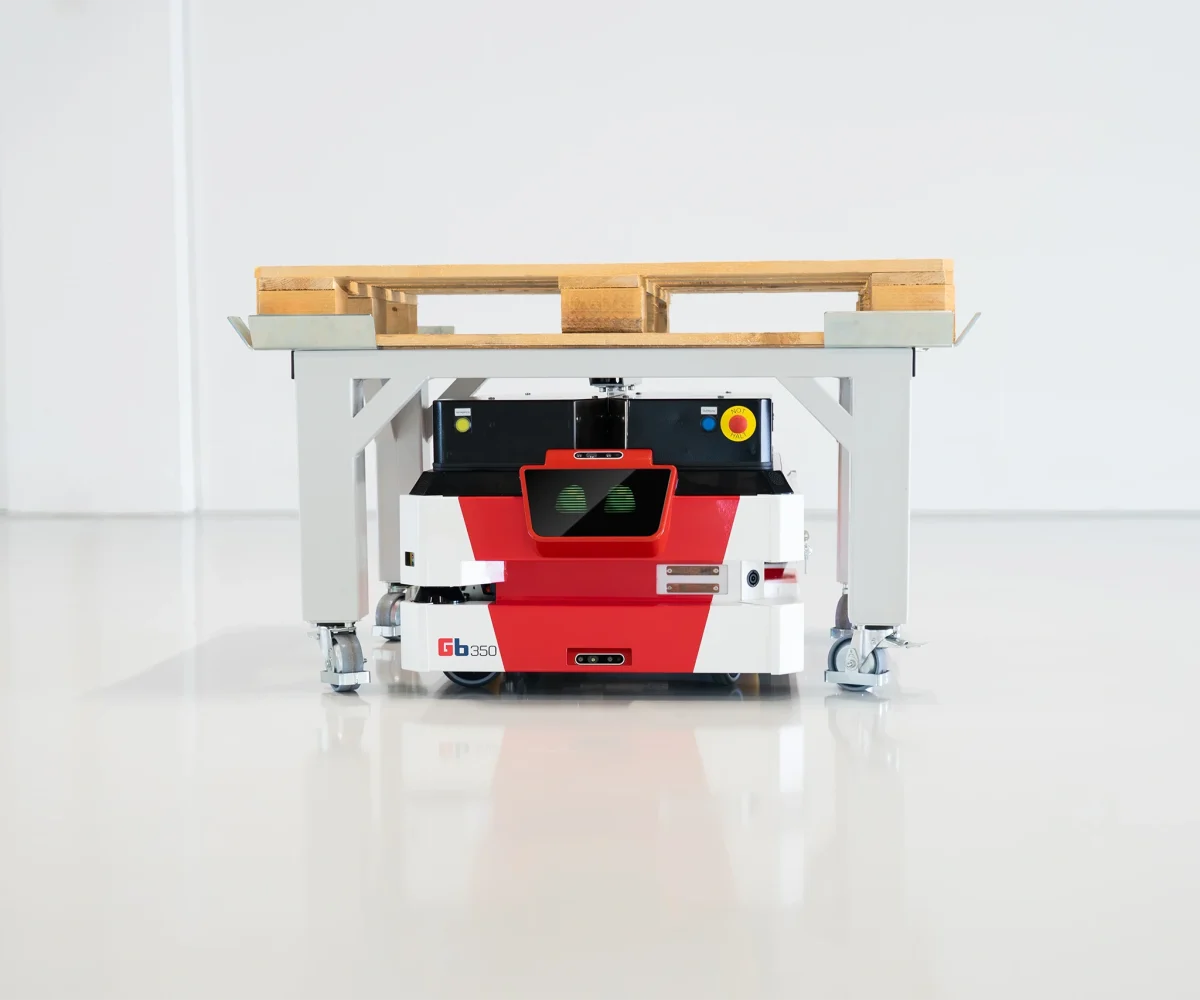 GESSbot mit Wagentransport