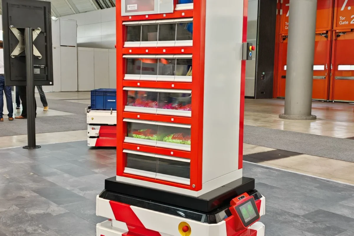 Gessbot Orsymat auf der Messe