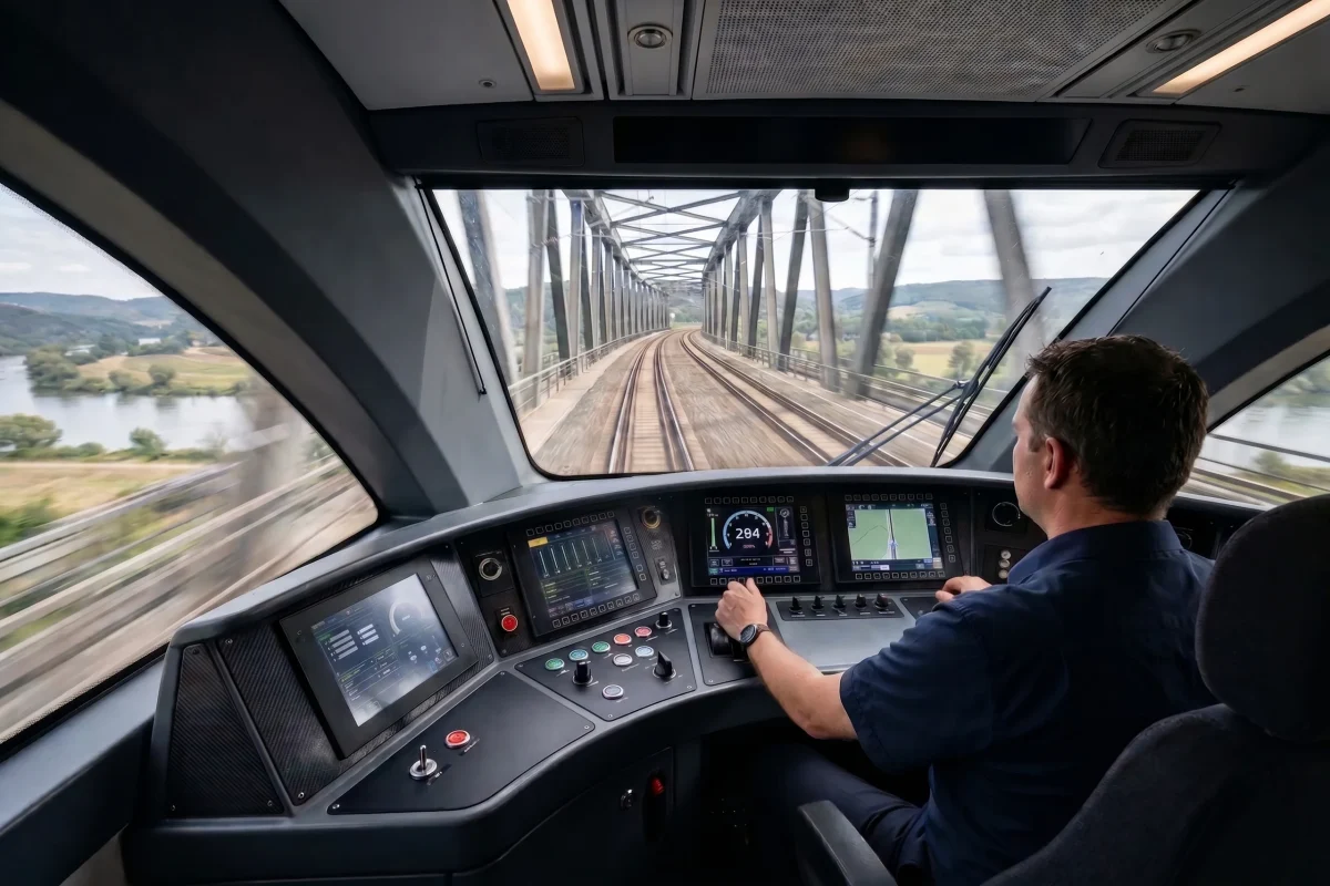 Gessmann_Commutateur de commande du poste de pilotage du train