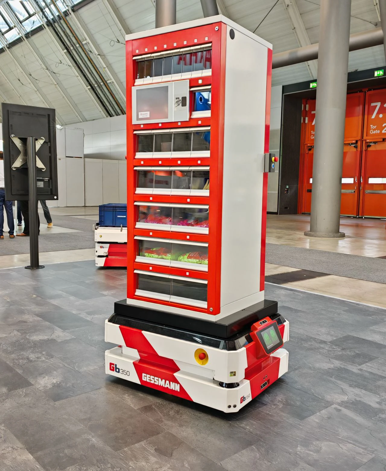 Gessbot Orsymat auf der Messe